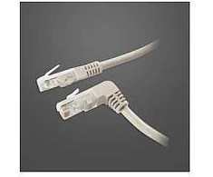 Synergy21 Patchkabel RJ45, CAT5e 100Mhz, 5m grau, UTP(U/UTP), 1xgewinkelt