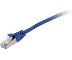 Synergy21 Patchkabel RJ45, CAT5e 100Mhz, 7,5m blau, S-FTP(SF/UTP)