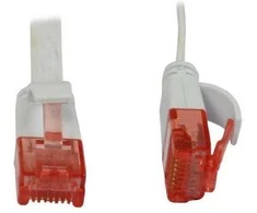 Synergy21 Patchkabel RJ45, CAT6 250Mhz, 0,25m baltas, UTP(U/UTP), PVC, Flach