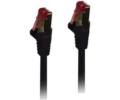 Synergy21 Patchkabel RJ45, CAT6 250Mhz, 0,15m juodas, S-STP(S/FTP), TPE/LSZH(Superflex)