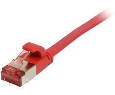 Synergy21 Patchkabel RJ45, CAT6 250Mhz, 2m raudona, FTP(U/FTP), TPE(Superflex), Flach, ,
