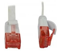 Synergy21 Patchkabel RJ45, CAT6 250Mhz, 3m baltas, UTP(U/UTP), PVC, Flach