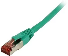 Synergy21 Patchkabel RJ45, CAT6 250Mhz, 1,0m grün, S-STP(S/FTP), TPE/LSZH(Superflex)