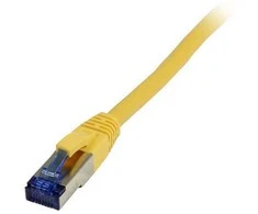 Synergy21 Patchkabel RJ45, CAT6A 500Mhz, 1,0m, gelb, S-STP(S/FTP), TPE/LSZH(Superflex), AWG26,