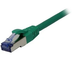 Synergy21 Patchkabel RJ45, CAT6A 500Mhz, 7,5m, grün, S-STP(S/FTP), Komponent getestet(GHMT certified), AWG26,