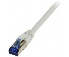 Synergy21 Patchkabel RJ45, CAT6A 500Mhz, 0,5m, grau, S-STP(S/FTP), TPE/LSZH(Superflex), AWG26,