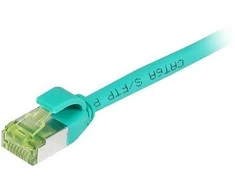 Synergy21 Patchkabel RJ45, CAT6A 500Mhz, 7,5m, grün, S-STP(S/FTP), slimline rund d=4,5mm, TPE/LSZH(Superflex), AWG28, mit CAT7 Rohkabel,