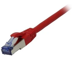 Synergy21 Patchkabel RJ45, CAT6A 500Mhz, 20m, raudona, S-STP(S/FTP), Komponent getestet(GHMT certified), AWG26,