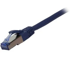 Synergy21 Patchkabel RJ45, CAT6A 500Mhz, 7,5m, blau, S-STP(S/FTP), AWG27, LSZH,