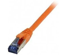 Synergy21 Patchkabel RJ45, CAT6A 500Mhz, 0,5m, oranžinis, S-STP(S/FTP), TPE/LSZH(Superflex), AWG26,