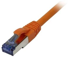 Synergy21 Patchkabel RJ45, CAT6A 500Mhz, 2m, oranžinis, S-STP(S/FTP), AWG27, LSZH,