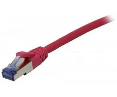 Synergy21 Patchkabel RJ45, CAT6A 500Mhz, 1,5m, pink, S-STP(S/FTP), Komponent getestet(GHMT certified), AWG26,