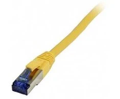 Synergy21 Patchkabel RJ45, CAT6A 500Mhz, 7,5m, gelb, S-STP(S/FTP), TPE/LSZH(Superflex), AWG26,