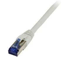Synergy21 Patchkabel RJ45, CAT6A 500Mhz, 15m, grau, S-STP(S/FTP), TPE/LSZH(Superflex), AWG26,