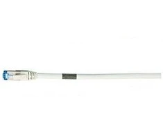 Synergy21 Patchkabel RJ45, CAT6A 500Mhz, 0,15m, baltas, S-STP(S/FTP), AWG26, LSZH,