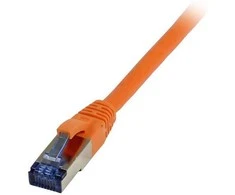 Synergy21 Patchkabel RJ45, CAT6A 500Mhz, 0,25m, oranžinis, S-STP(S/FTP), TPE/LSZH(Superflex), AWG26,