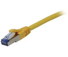 Synergy21 Patchkabel RJ45, CAT6A 500Mhz, 2m, gelb, S-STP(S/FTP), AWG27, LSZH,