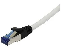 Synergy21 Patchkabel RJ45, CAT6A 500Mhz, 0,25m, baltas, S-STP(S/FTP), PUR(Superflex), Außen/Outdoor/Industrie, AWG26,