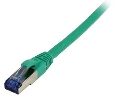 Synergy21 Patchkabel RJ45, CAT6A 500Mhz, 0,15m, grün, S-STP(S/FTP), TPE/LSZH(Superflex), AWG26,