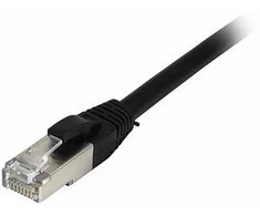 Synergy21 Patchkabel RJ45, CAT8.1 2000Mhz, 0,5m, juodas, S-STP(S/FTP), TPE/LSZH(SuperFlex), AWG26,