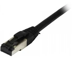 Synergy21 Patchkabel RJ45, CAT8.1 2000Mhz, 1,5m, juodas, S-STP(S/FTP), TPE(Ultra SuperFlex), AWG26,