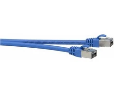 Synergy21 Patchkabel RJ45, CAT8.1 2000Mhz, 3m, blau, S-STP(S/FTP), TPE/LSZH(SuperFlex), AWG26,