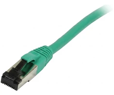 Synergy21 Patchkabel RJ45, CAT8.1 2000Mhz, 1,5m, grün, S-STP(S/FTP), TPE/LSZH(SuperFlex), AWG26,