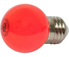 Synergy21 Synergy 21 LED Retrofit E27 Tropfenlampe G45 raudona 1 Watt für Lichterkette