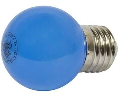 Synergy21 Synergy 21 LED Retrofit E27 Tropfenlampe G45 blau 1 Watt für Lichterkette