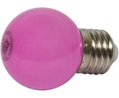 Synergy21 Synergy 21 LED Retrofit E27 Tropfenlampe G45 pink 1 Watt für Lichterkette