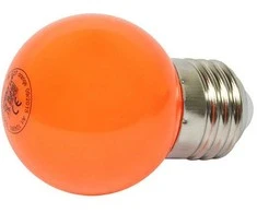 Synergy21 Synergy 21 LED Retrofit E27 Tropfenlampe G45 oranžinis 1 Watt für Lichterkette