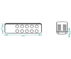 Synergy21 Synergy 21 LED Serie EOS 05 Fernbedienung mono 3
