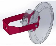 Synergy21 Synergy 21 LED Spot Pendelleuchte UFO zub. Wandhalterung für UFO dydis S Bügel lang