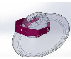 Synergy21 Synergy 21 LED Spot Pendelleuchte UFO zub. Wandhalterung für UFO dydis M Bügel kurz