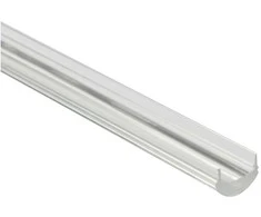 Synergy21 Synergy 21 LED U-Profil zub ALU002-RL PMMA clear diffusor/cover ,Kunststoffabdeckung skaidrus
