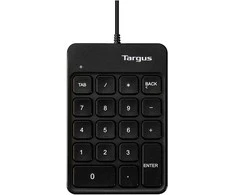 Targus | Numeric EcoSmart | Skaičių klaviatūra | su laidu | Juodas