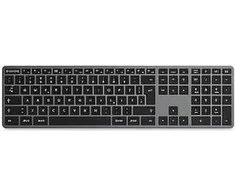 Satechi Slim X3 Bluetooth Klaviatūra, Juodas/Grau, Bluetooth, Schweiz, ST-BTSX3M-CH