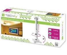 Techly ICA-PM 104MW projektoriaus stovas Lubos Balta