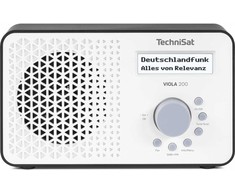 Radio TechniSat Technisat VIOLA 200 balta/juoda