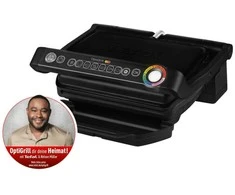 TEFAL | OptiGrill GC7058 | Contact | 2000 W | Juodas