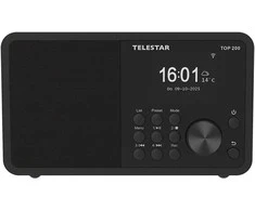 Radio Telestar TOP 200 DAB+ Internet radio juodas