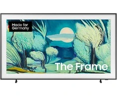 Televizorius 163cm/65" (3840x2160) Samsung The Frame GQ65LS03FAUXZG 16:9 QLED 100Hz HDMI USB LAN WLAN Bluetooth One Connect Box Juodas