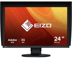 Monitorius EIZO ColorEdge CG2400SV - 24.1". 1920 x 1200. WUXGA. AdobeRGB 99%. įmontuotas kalibrator. złącze BNC