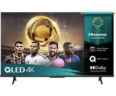 Televizorius HISENSE 43E77Q PRO 43" QLED 4K VidaaOS 144Hz Dolby Atmos