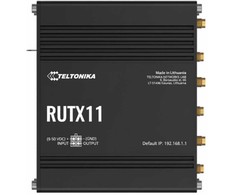 Maršrutizatorius Teltonika TELTONIKA NETWORKS RUTX11 DUAL SIM Bluetooth 4G/LTE Maršrutizatorius EMEA eSIM versija