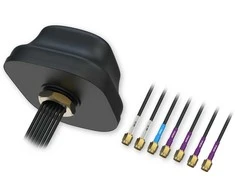 Teltonika 5G COMBO MIMO MOBILI/GNSS/WIFI STOGO SMA ANTENA | PR1KC640 | Tvirtinama varžtais | Stiprinimas 4 dB | 0,617 - 0,960 / 1,710 - 2,690 / 2,900 - 4,200, 1,164 - 1,300 / 1,559 - 1,610, 2,400 - 2,4835 / 4,900 - 5,925 GHz | Antenos jungties tipas: SMA kištukas