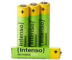 Intenso Batteries Rechargeable Eco AAA HR03 850mAh 4er Blister