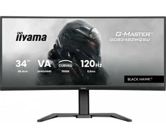 Monitorius iiyama G-Master GCB3482WQSU-B1 Juodas Hawk - 120Hz | UWQHD | 34'' | VA | 0.6ms