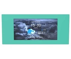 Thermaltake 6,0 colių LCD ekrano rinkinys, skirtas „View 600 TG“ mėtų ir braškių spalvos