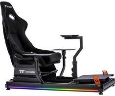 Thermaltake GSC-F50-CPASBB-01, Skrydžio kabina, Juoda, Aliuminis, 120 kg, 12°, 600 mm